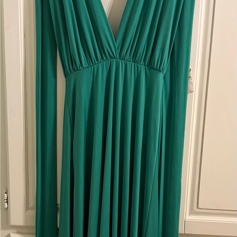 Karen Millen Green Halter Dress
